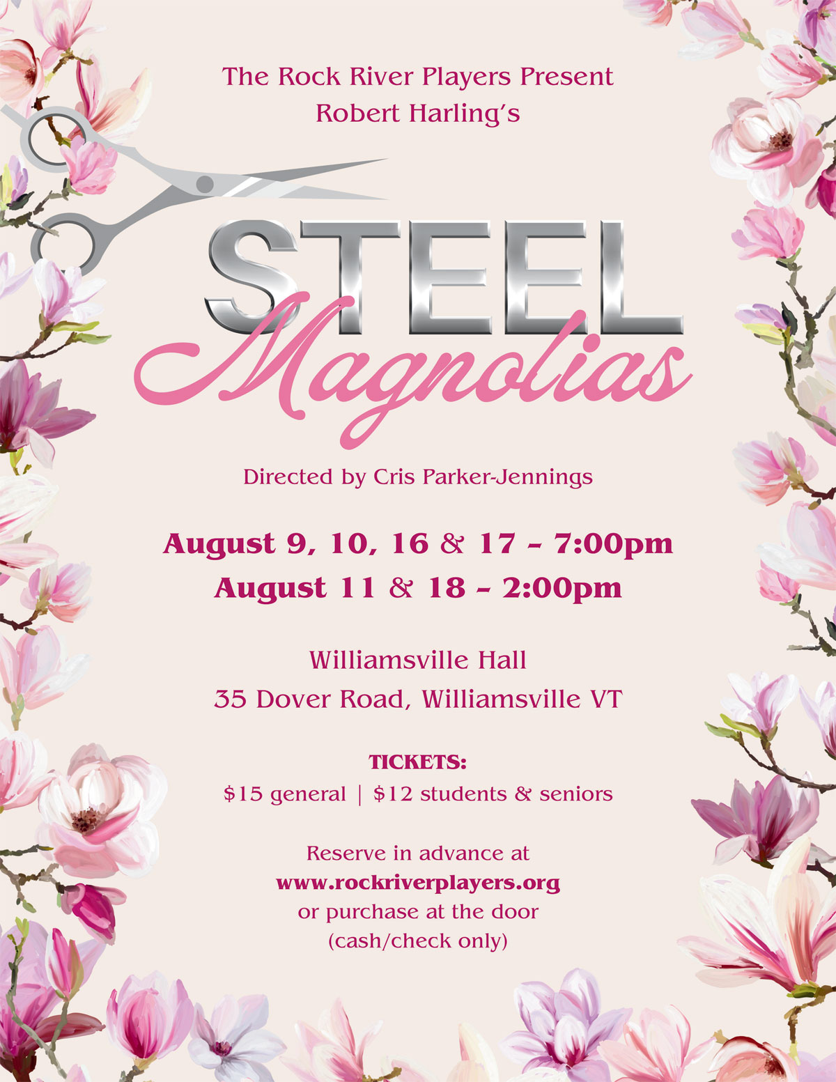 RRP presents "Steel Magnolias"