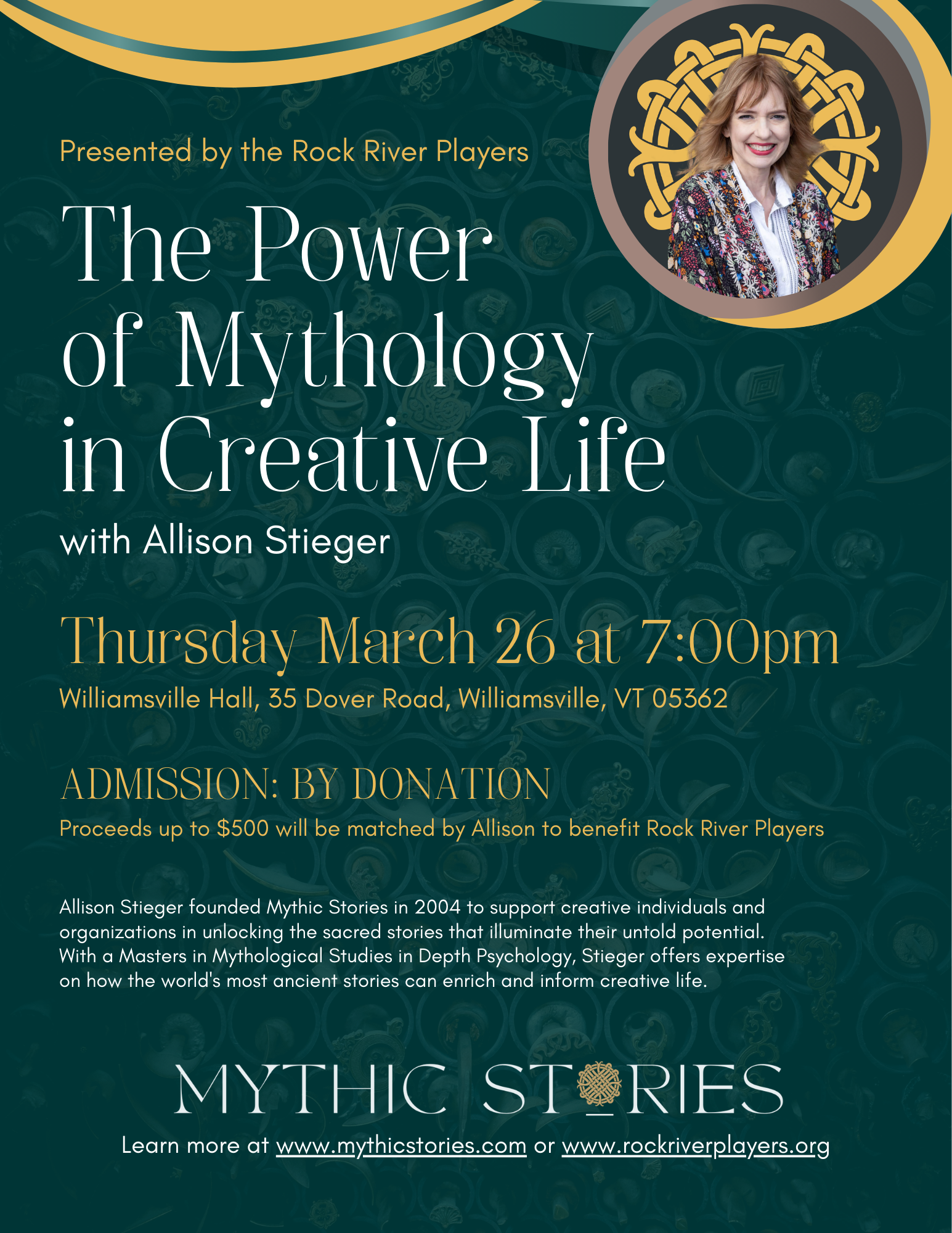 Mythic Stories with Allison Stieger