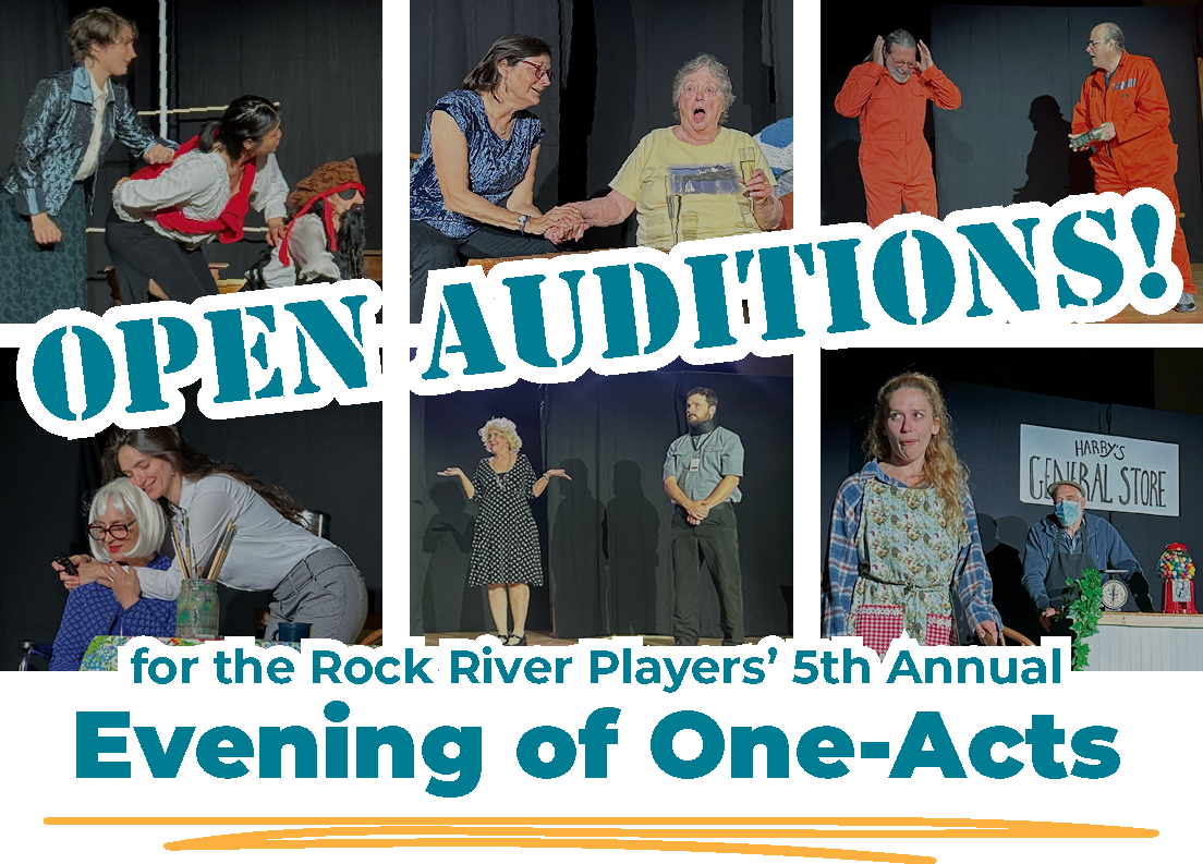OPEN AUDITIONS: Our 2026 Evening of One-Acts!